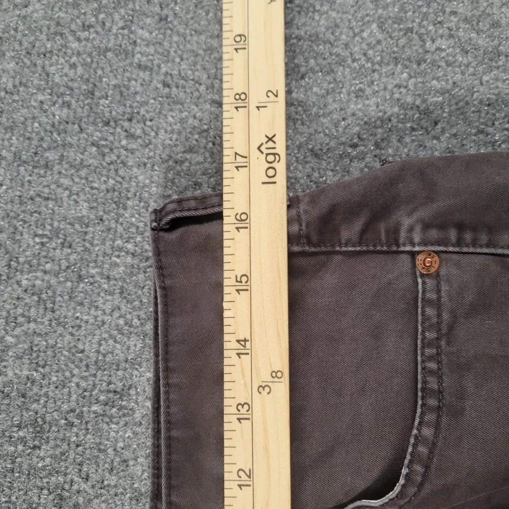 Levi's 751 Jeans Men's (Label 34x34) Regular Fit Black 100%‎ Cotton